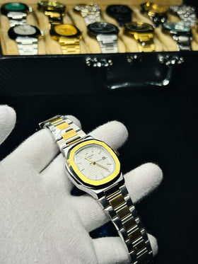 Patek Philippe Geneve - Silver & Golden Colour